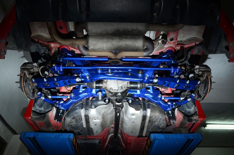 Barra antirollio posteriore Hardrace Subaru BRZ Toyota GT86 GR86 e Scion FR-S – 19 mm, 3 pezzi – foto 2
