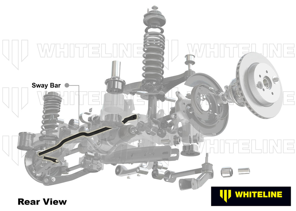 Barra antirollio posteriore Whiteline 18 mm per Hyundai i30 GD e Veloster FS — dettaglio 2