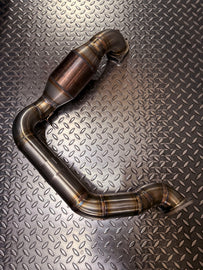 Downpipe BAQ Exhaust Mercedes A / B / CLA / GLA / GLB 220-250-35 AMG 2.0T M260 – foto 1