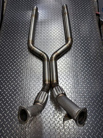 Front pipe BAQ Exhaust Audi RS6 / RS7 C8 4.0 TFSI V8 elimina risonatori (dal 2020) – foto 1