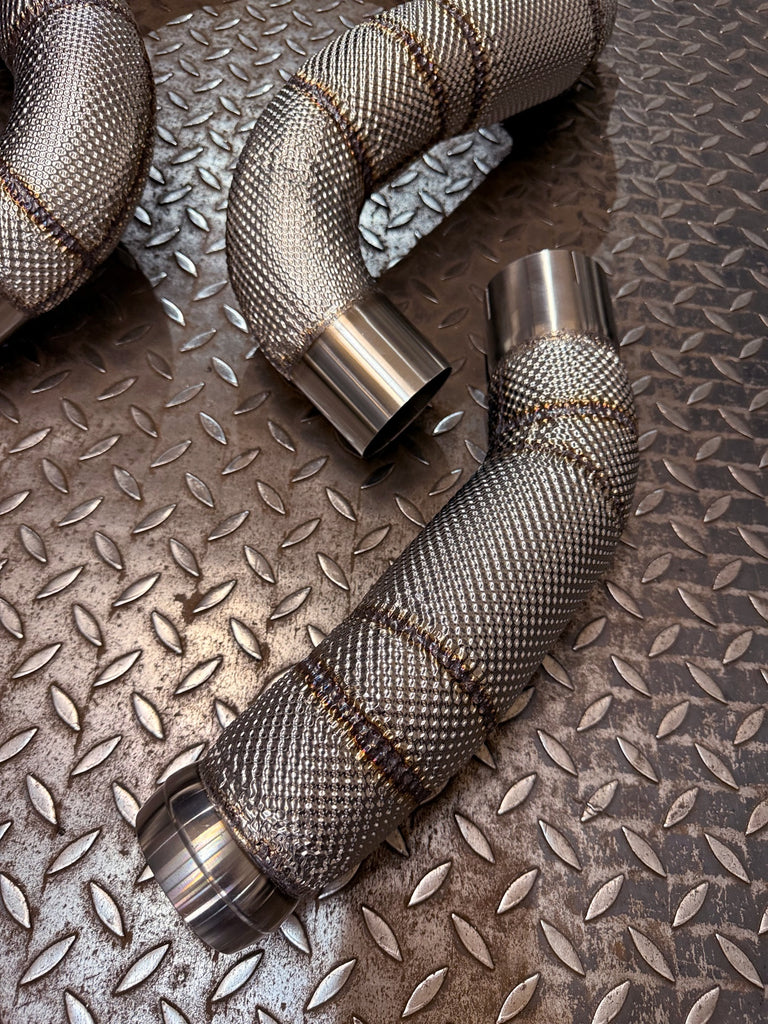 Downpipe BAQ Exhaust Mercedes AMG GT / GT S / GT C / GT R C190 4.0 V8 – foto 3