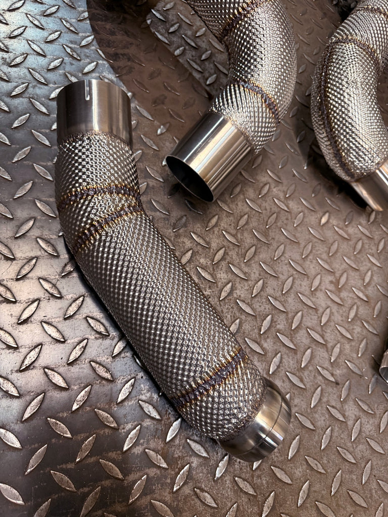 Downpipe BAQ Exhaust Mercedes AMG GT / GT S / GT C / GT R C190 4.0 V8 – foto 4
