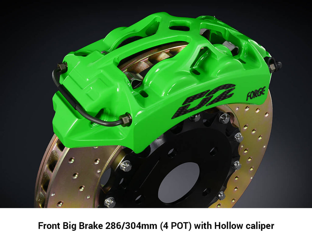 Front Hollow 4POT caliper