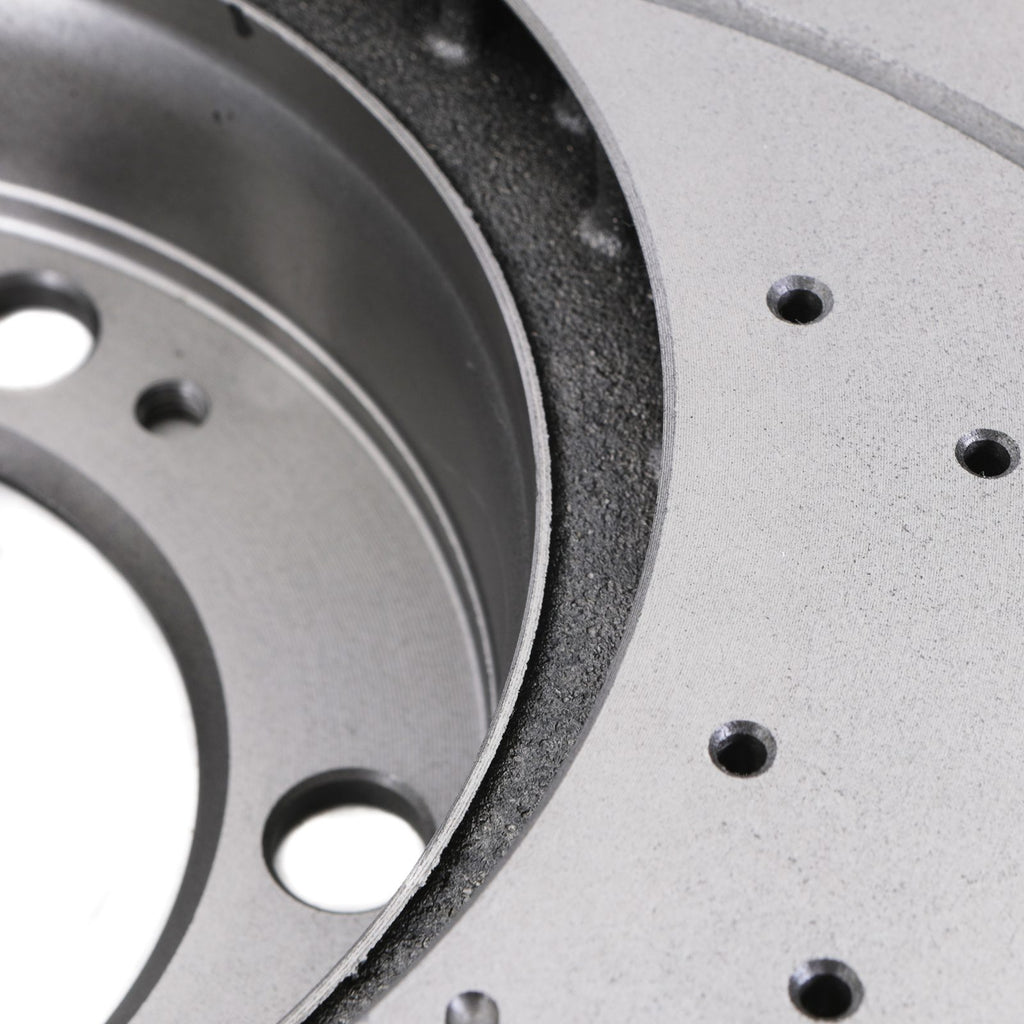 Dischi Freno Anteriori Forati Baffati 298mm Porsche Boxster 986 2.5 2.7 1996-2004 - foto 6