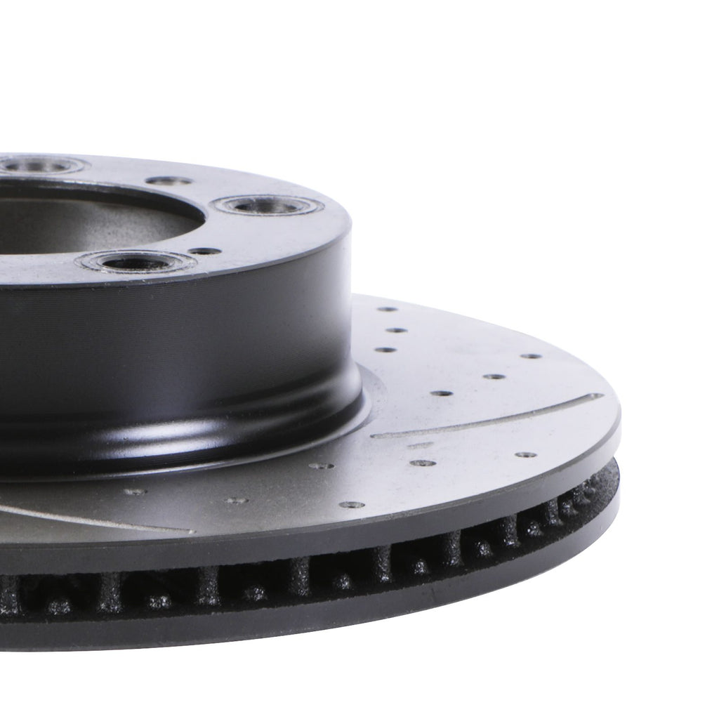 Dischi Freno Anteriori Forati Baffati 298mm Porsche Boxster 986 2.5 2.7 1996-2004 - foto 9