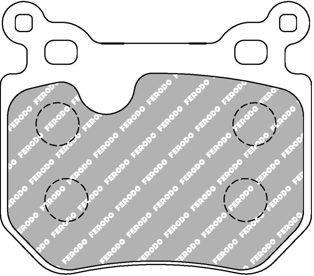 Pastiglie freni Ferodo DS2500 posteriori BMW Serie 1 E81/E82/E87/E88