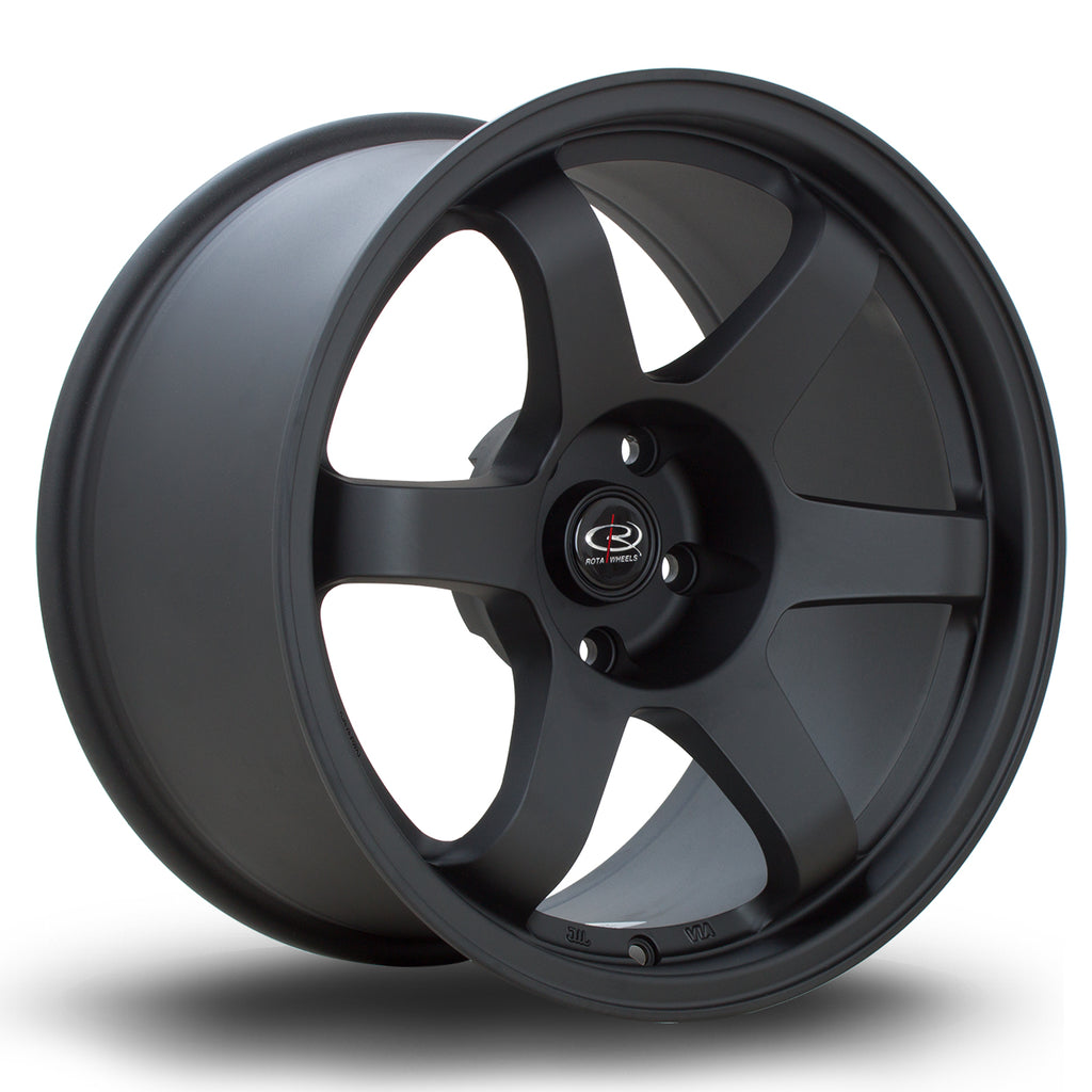 Cerchio in lega Rota Wheels Grid 17x9.5 5x114.3 ET12 Flat Black
