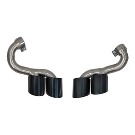 Nero Terminali di scarico kit M3-tipo per BMW Serie 3 G20 berlina, G21 station wagon 2019-2022