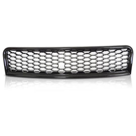 Nero lucido griglia stile RS per Audi A4 B6 berlina, wagon 2000-2004