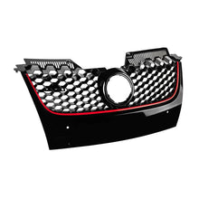 Carica l'immagine nel visualizzatore di Gallery, Nero GTI griglia per VW Golf V GTI 2003-2009