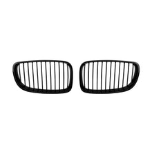 Carica l'immagine nel visualizzatore di Gallery, Nero Griglie a doppio rene per BMW Serie 1 E81, E82, E87, E88 2007-2011