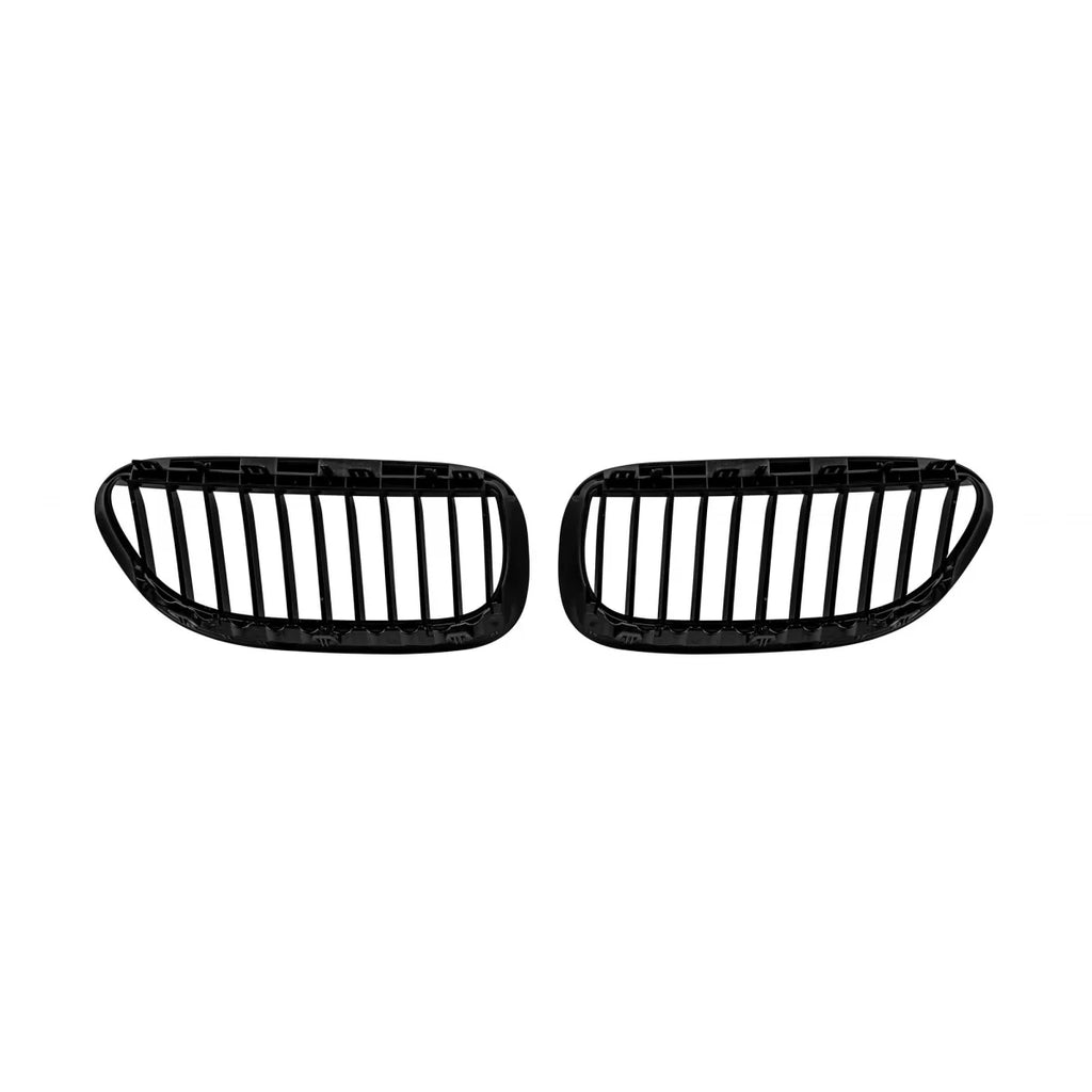 Nero Griglie a doppio rene per BMW Serie 6 E63 coupe, E64 cabriolet 2004-2011