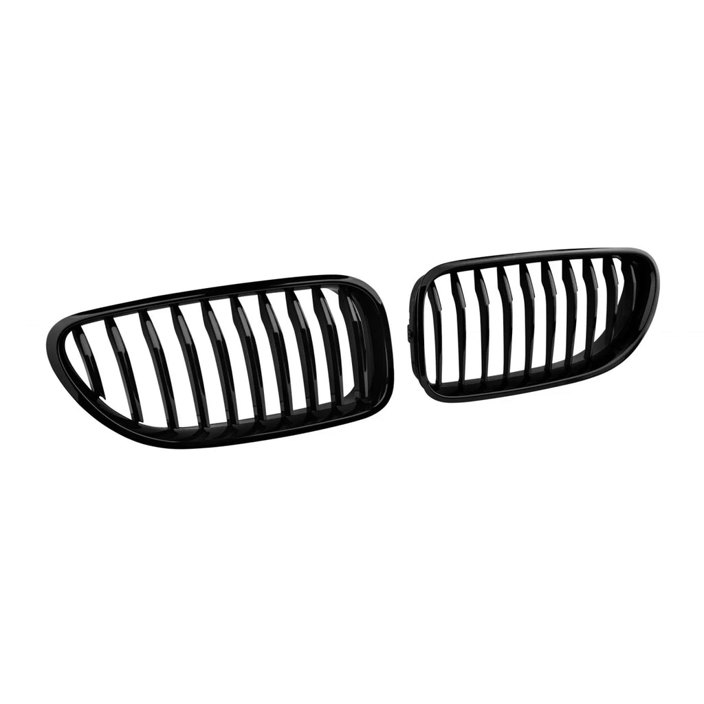 Nero Griglie a doppio rene per BMW Serie 6 F06 Gran Coupe, F12 Cabriolet, F13 Coupe 2011-2018