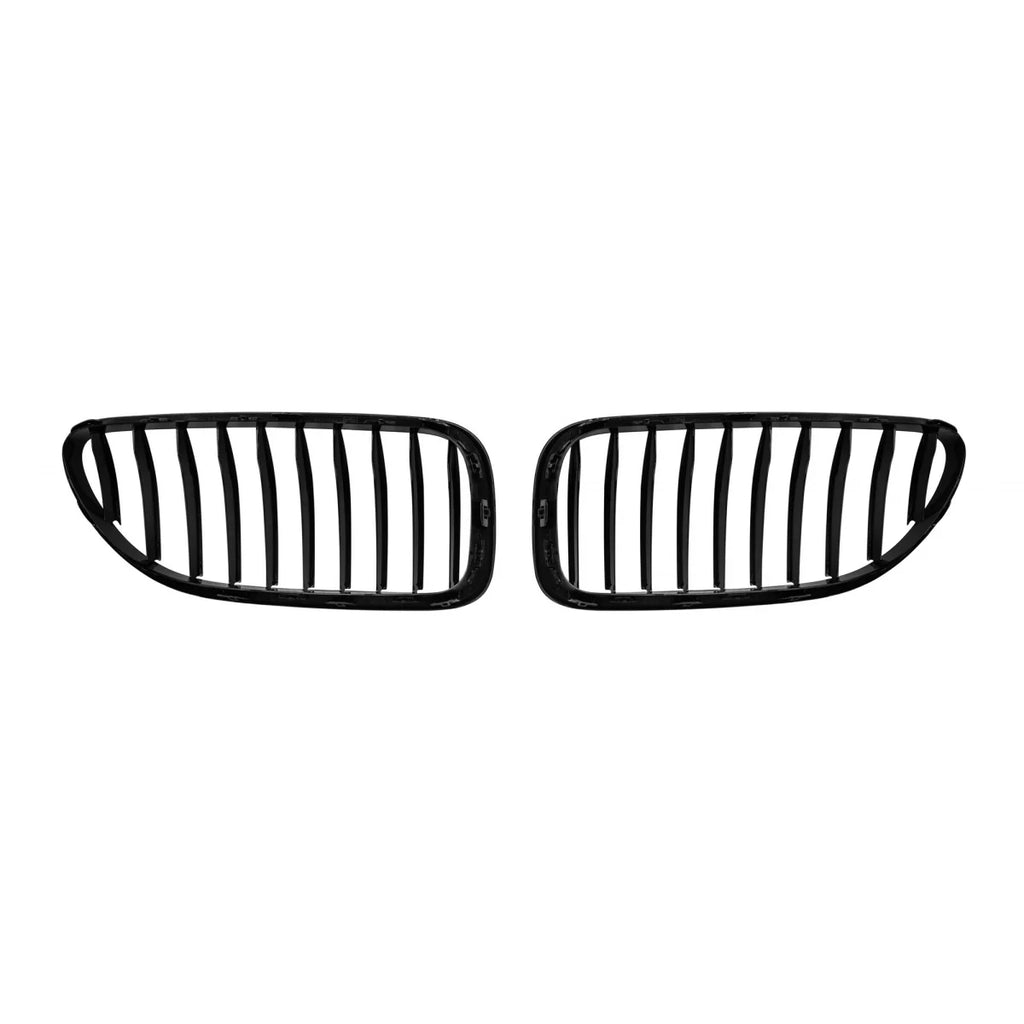 Nero Griglie a doppio rene per BMW Serie 6 F06 Gran Coupe, F12 Cabriolet, F13 Coupe 2011-2018