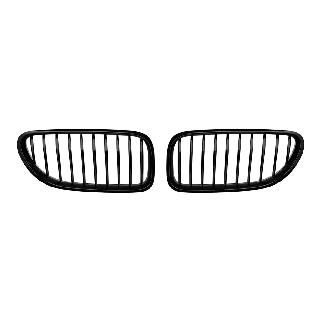 Nero Griglie a doppio rene per BMW Serie 6 F06 Gran Coupe, F12 Cabriolet, F13 Coupe 2011-2018