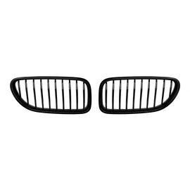 Nero Griglie a doppio rene per BMW Serie 6 F06 Gran Coupe, F12 Cabriolet, F13 Coupe 2011-2018