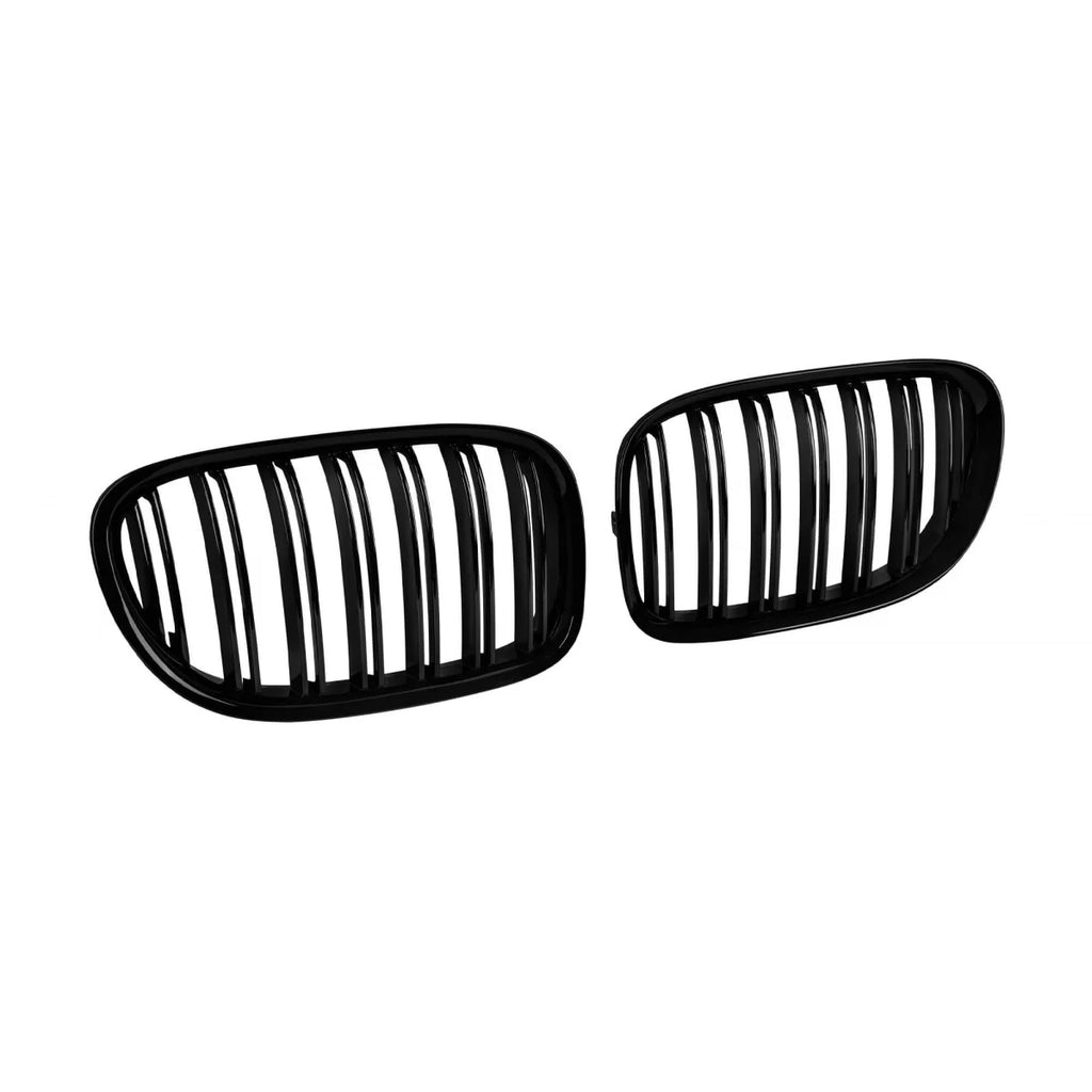 Nero Griglie a doppio rene per BMW Serie 7 F01 corto passo, F02 lungo passo 2008-2015