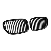 Carica l'immagine nel visualizzatore di Gallery, Nero Griglie a doppio rene per BMW Serie 7 F01 corto passo, F02 lungo passo 2008-2015