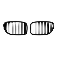 Carica l'immagine nel visualizzatore di Gallery, Nero Griglie a doppio rene per BMW Serie 7 F01 corto passo, F02 lungo passo 2008-2015