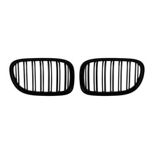 Carica l'immagine nel visualizzatore di Gallery, Nero Griglie a doppio rene per BMW Serie 7 F01 corto passo, F02 lungo passo 2008-2015