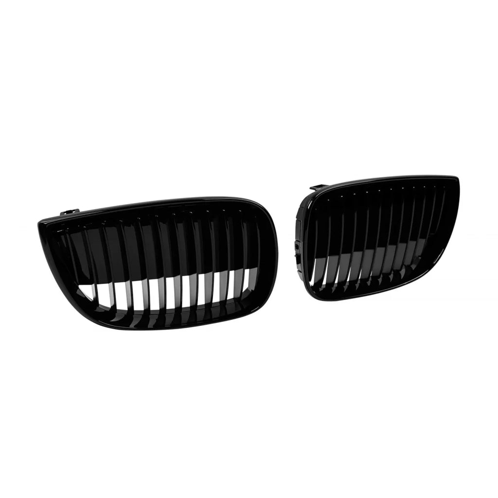 Nero Griglie a doppio rene per BMW Serie 1 E81, E87 2004-2007