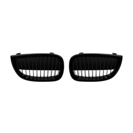 Nero Griglie a doppio rene per BMW Serie 1 E81, E87 2004-2007