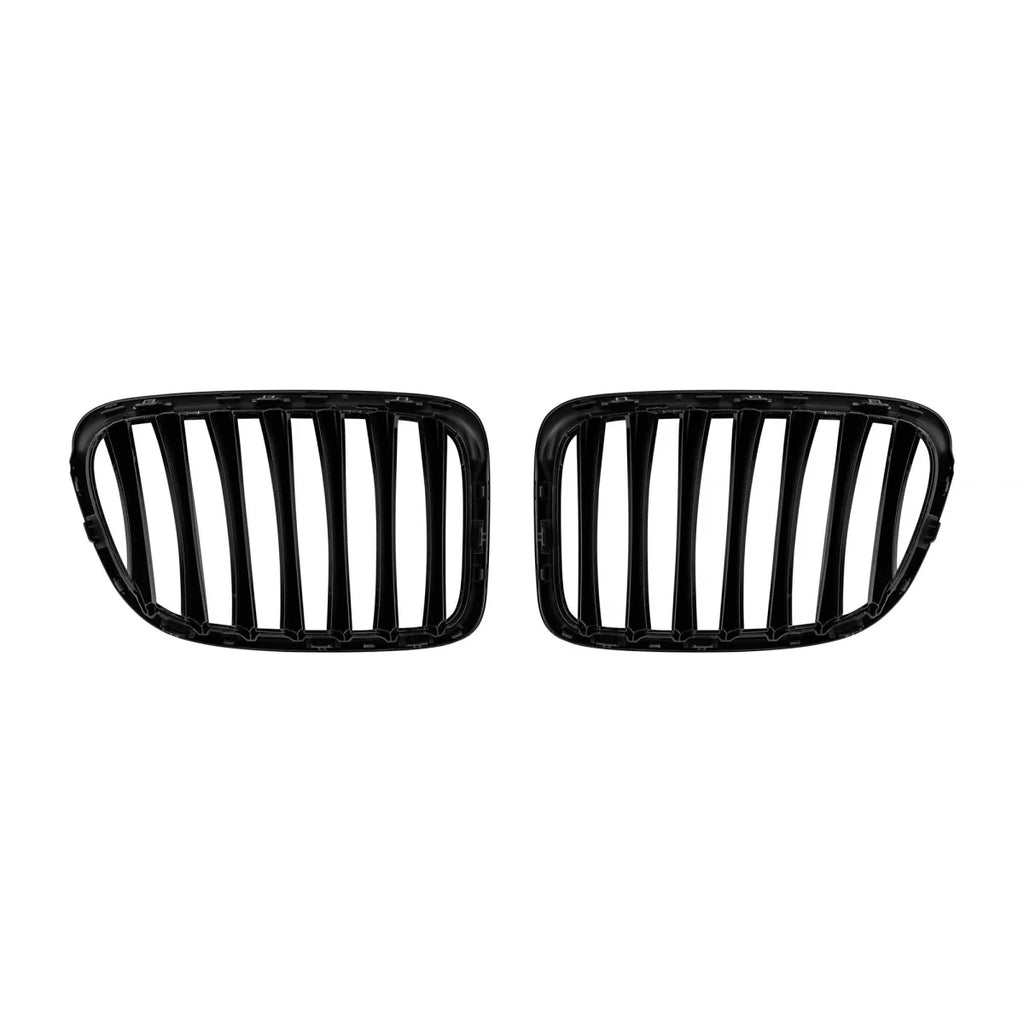 Nero Griglie a doppio rene per BMW X1 E84 2009-2015