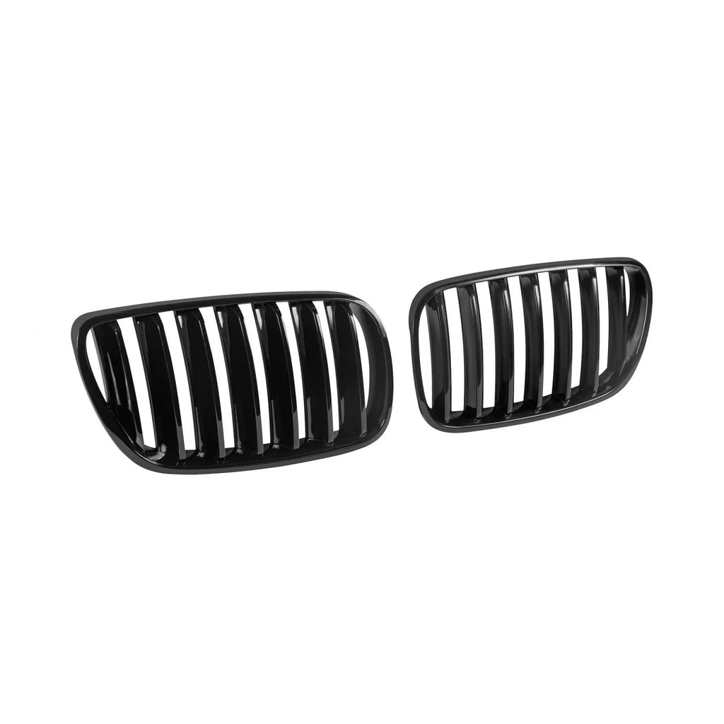 Nero Griglie a doppio rene per BMW X3 E83 2007-2010