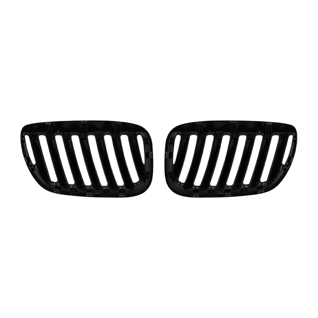 Nero Griglie a doppio rene per BMW X5 E53 2004-2006