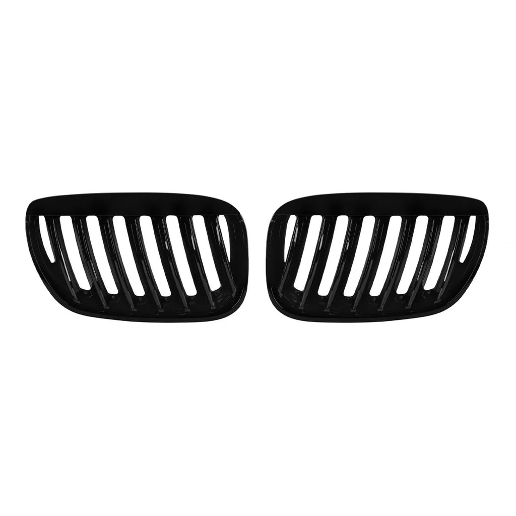 Nero Griglie a doppio rene per BMW X5 E53 2004-2006