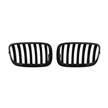 Carica l'immagine nel visualizzatore di Gallery, Nero Griglie a doppio rene per BMW X5 E70 2007-2013, X6 E71 2008-2011