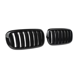 Nero Griglie a doppio rene per BMW X5 F15 2013-2018, X6 F16 2014-2019