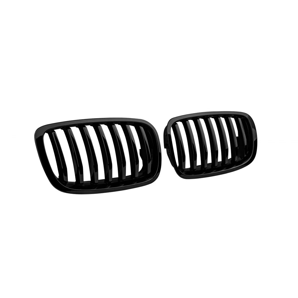 Nero Griglie a doppio rene per BMW X6 E71 2011-2014