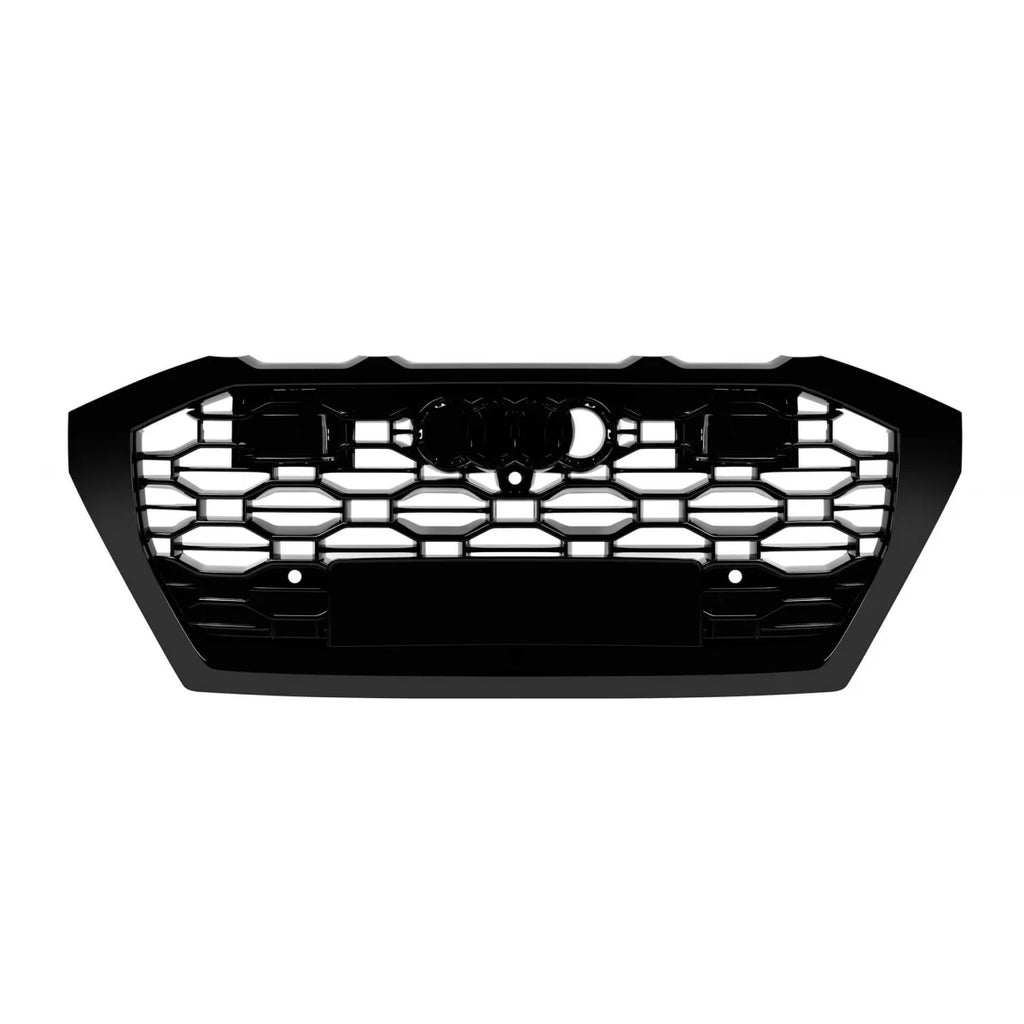Nero lucido griglia per Audi RSQ8 2018-2023