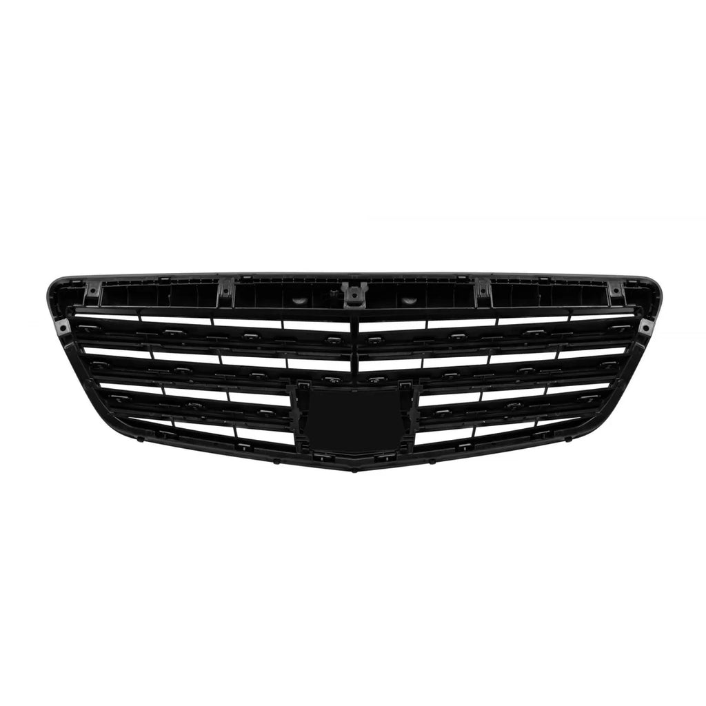 Nero lucido griglia per Mercedes Classe S W221 2009-2013, senza Distronic funzione