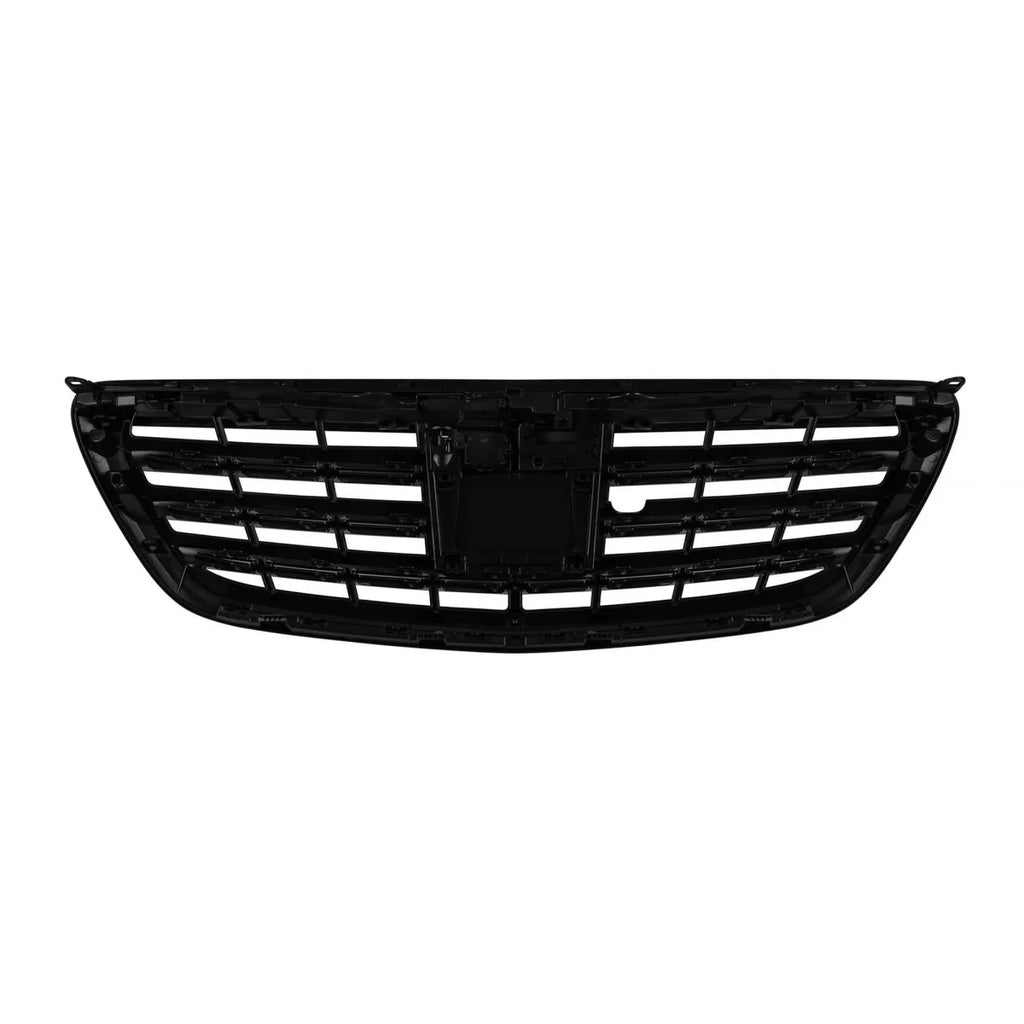 Nero lucido griglia tipo A design per Mercedes Classe S W222 2013-2020 per il modello con Distronic e Visione notturna