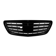 Nero lucido griglia tipo A design per Mercedes Classe S W222 2013-2020 per il modello con Distronic e Visione notturna