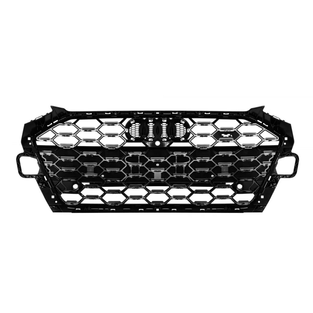Griglia Audi A4 B9.5 2020-2024 stile S4 nera lucida
