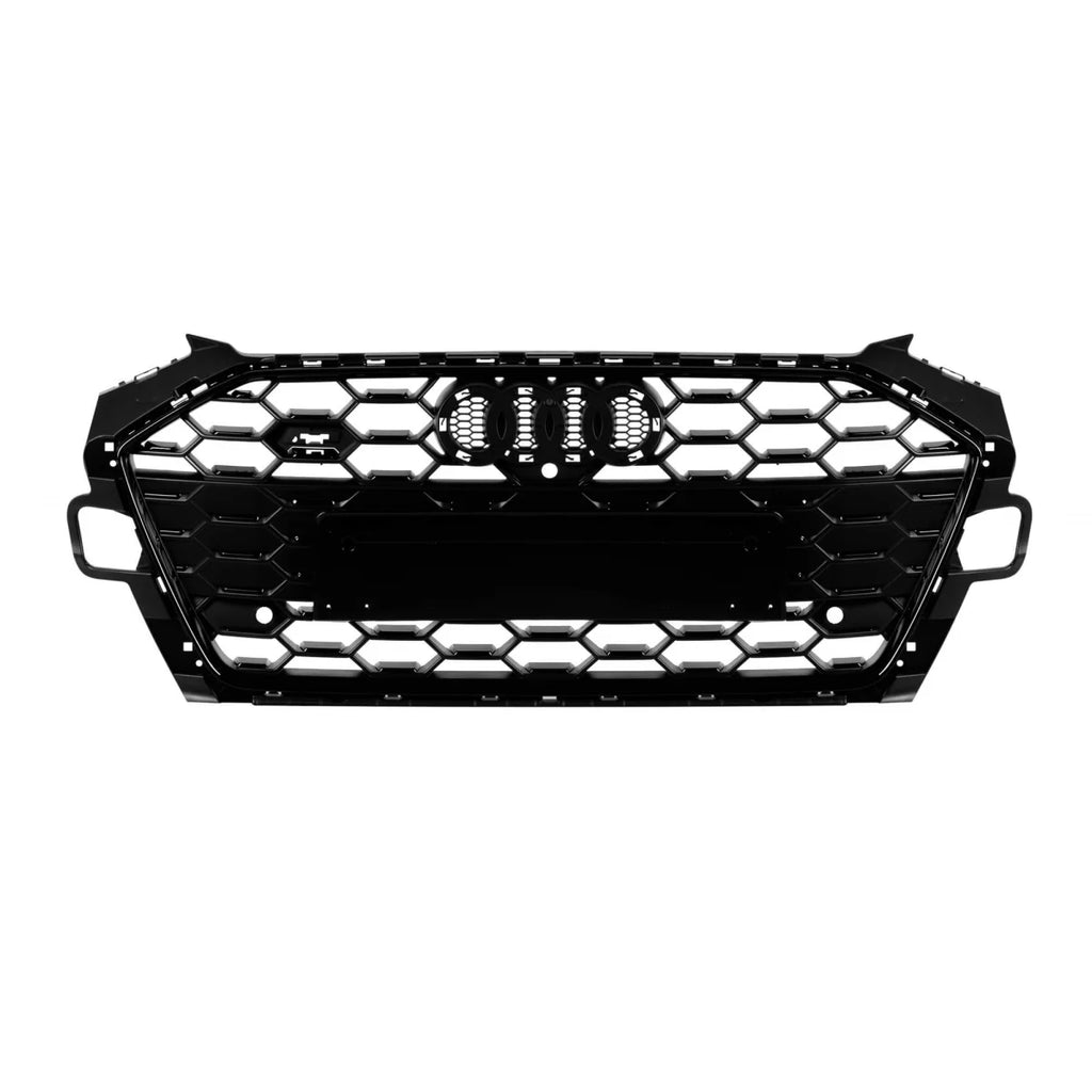 Griglia Audi A4 B9.5 2020-2024 stile S4 nera lucida