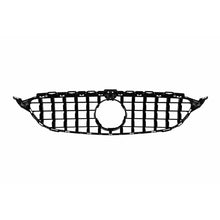 Carica l'immagine nel visualizzatore di Gallery, Nero lucido GT-R stile griglia per Mercedes Classe C W205 berlina, S205 station wagon, C205 coupe 2014-2018