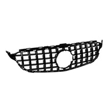 Carica l'immagine nel visualizzatore di Gallery, Nero lucido griglia stile GT-R per Mercedes Classe C W205 berlina, S205 station wagon, C205 coupe 2014-2018