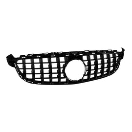 Griglia GT nera lucida per C63 Mercedes Classe C W205 berlina, S205 station wagon 2014-2020, senza telecamera apertura