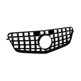 Griglia GT nera lucida per Mercedes Classe E W212 2009-2013 senza telecamera apertura