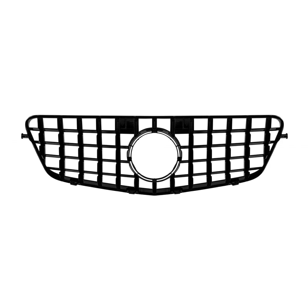 Griglia GT nera lucida per Mercedes Classe E W212 2009-2013 senza telecamera apertura