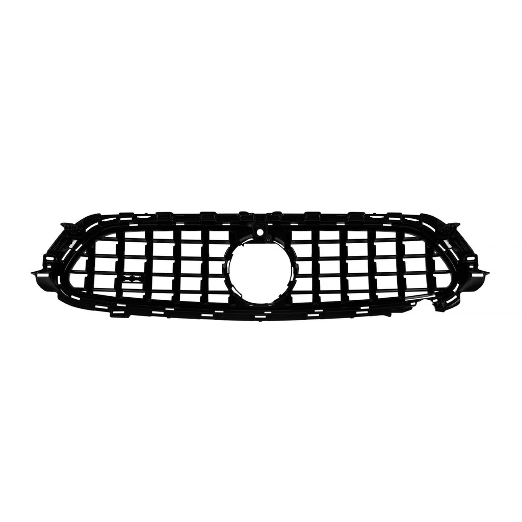 Griglia GT nera lucida per Mercedes Classe E W213 berlina, S213 station wagon, C238 coupe, A238 cabrio A design Sport