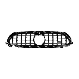 Griglia GT nera lucida per Mercedes Classe E W213 berlina, S213 station wagon, C238 coupe, A238 cabrio A design Sport