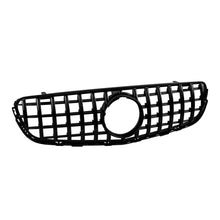 Griglia GT nera lucida per Mercedes GLC SUV X253, GLC Coupe C253 2015-2019 senza telecamera apertura