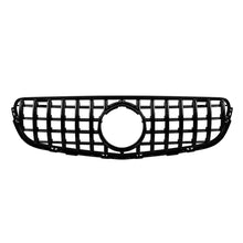 Griglia GT nera lucida per Mercedes GLC SUV X253, GLC Coupe C253 2015-2019 senza telecamera apertura
