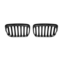 Carica l'immagine nel visualizzatore di Gallery, Nero lucido Griglie a doppio rene per BMW X5 E70 2007-2013, X6 E71 2008-2013