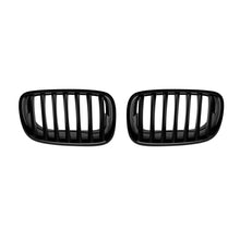 Carica l'immagine nel visualizzatore di Gallery, Nero lucido Griglie a doppio rene per BMW X5 E70 2007-2013, X6 E71 2008-2013